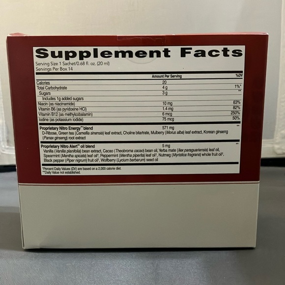 Ningxia Nitro 1 box of 14 tubes/sachets 9.52 oz - Picture 2 of 4